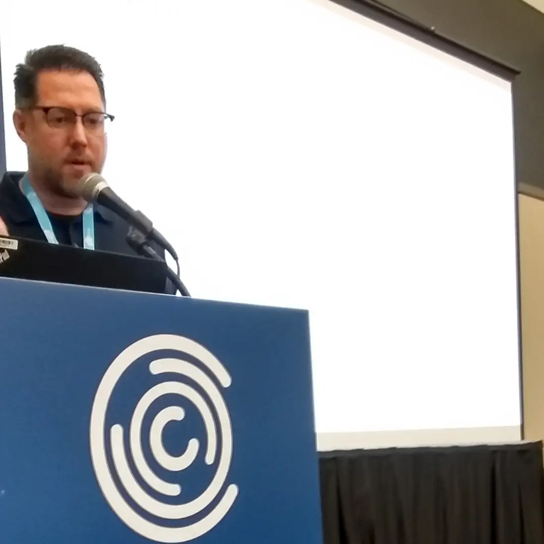 Ryan Witt facilitating a workshop at the 2019 Conference on College Composition and Communication