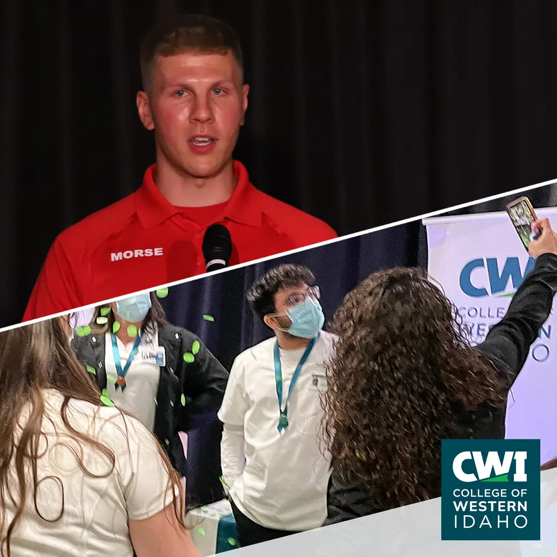 Graduates celebrating ceremonies