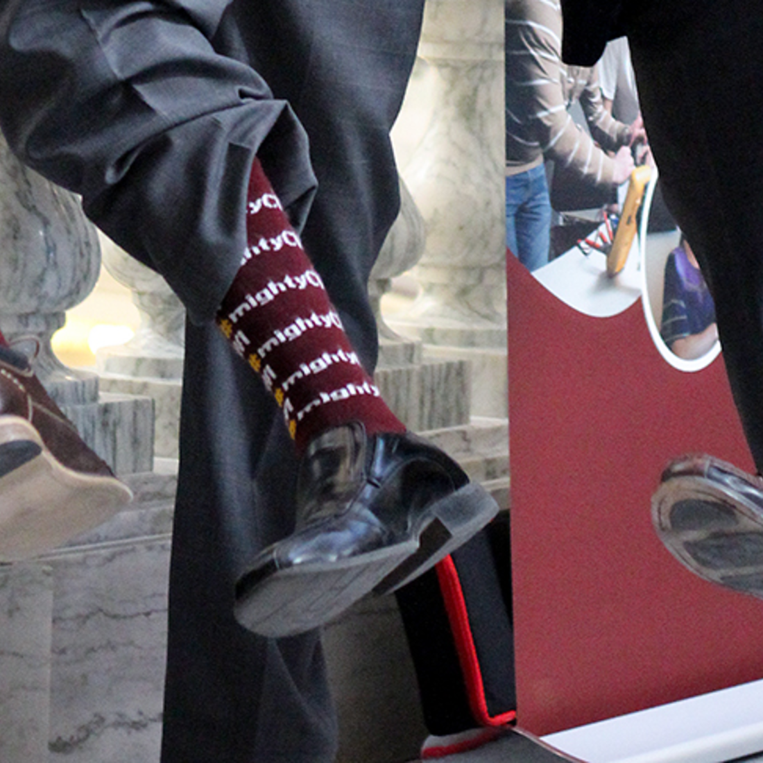 Win your very own pair of #mightyCWI socks!