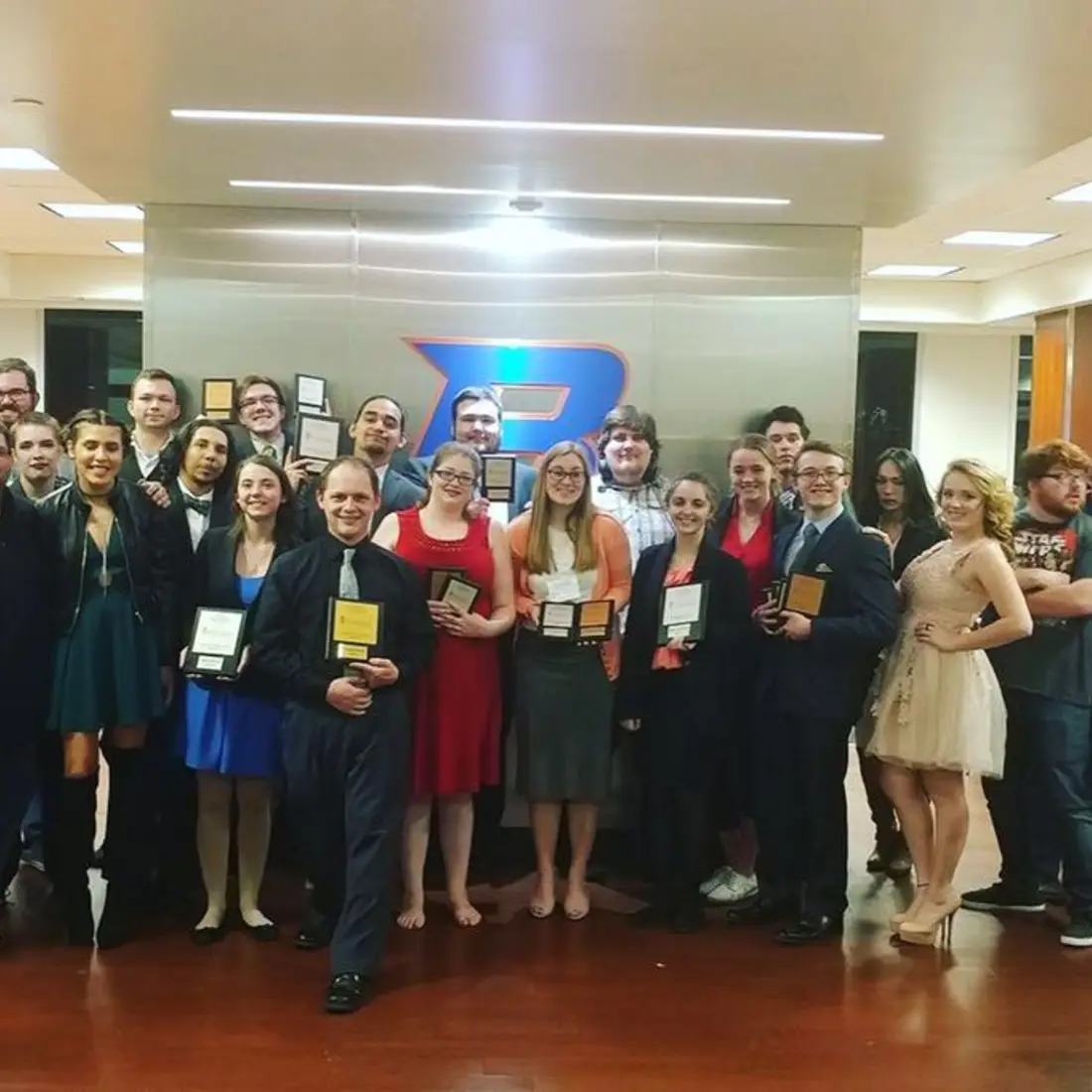 CWI Speech and Debate team group photo