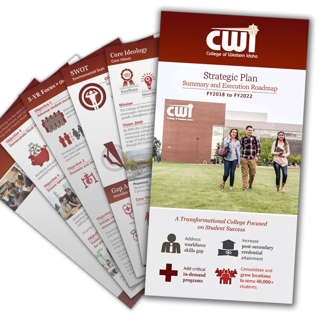 CWI's comprehensive strategic plan brocures