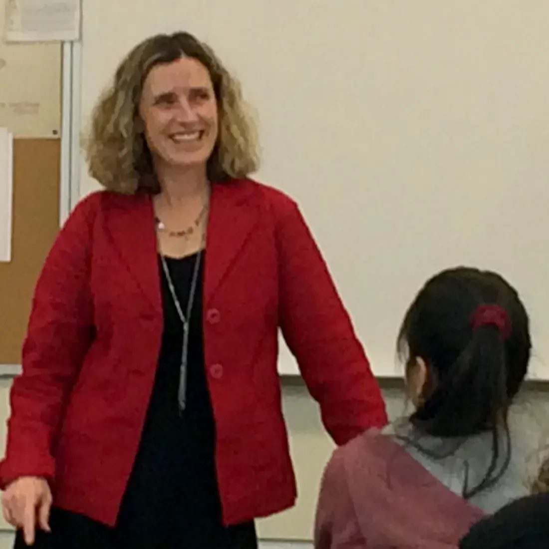 Dr. Teri Thaemert was a guest speaker in College of Western Idaho instructor, Cathy Carson’s, Math for Elementary Teachers classes the week of Dec. 4.