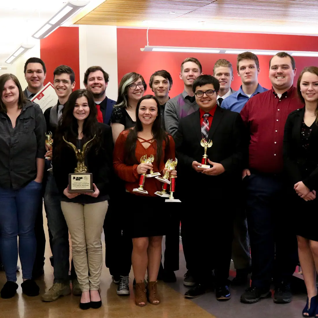 Speech and Debate Team Celebrates Regional Victory
