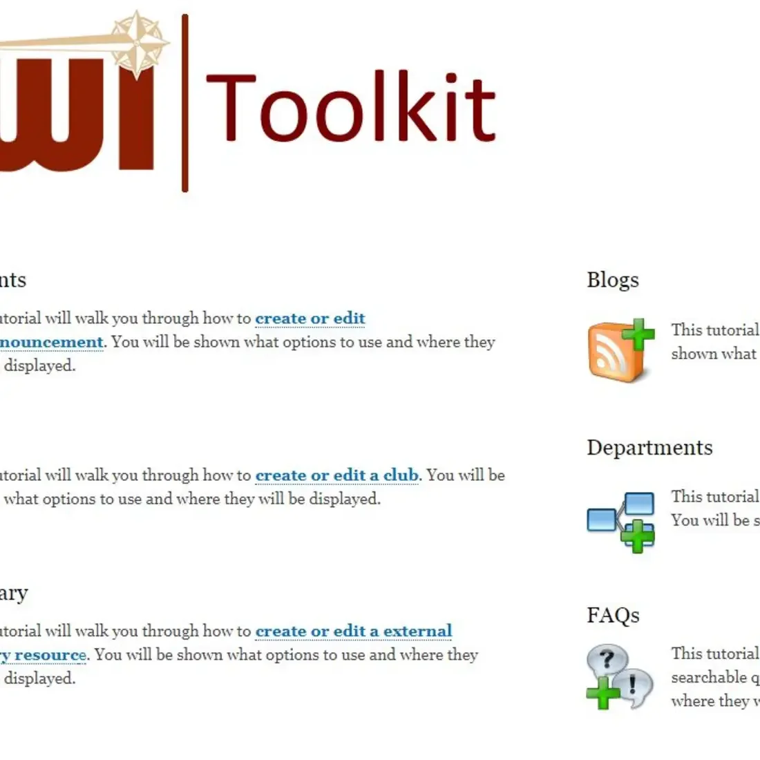 Calling all website contributors. Do you have questions? Need help editing or creating web content? The CWI Web Team has your back!