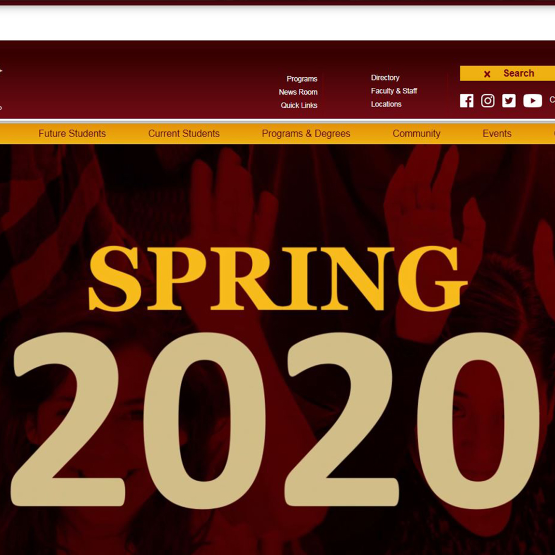 cwi.edu, CWI's external website homepage