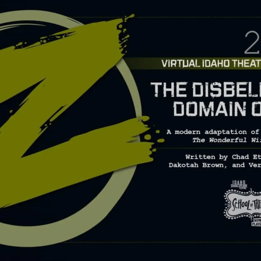 2021 Virtual Idaho Theater for Youth The Disbelievable Domain of Zee