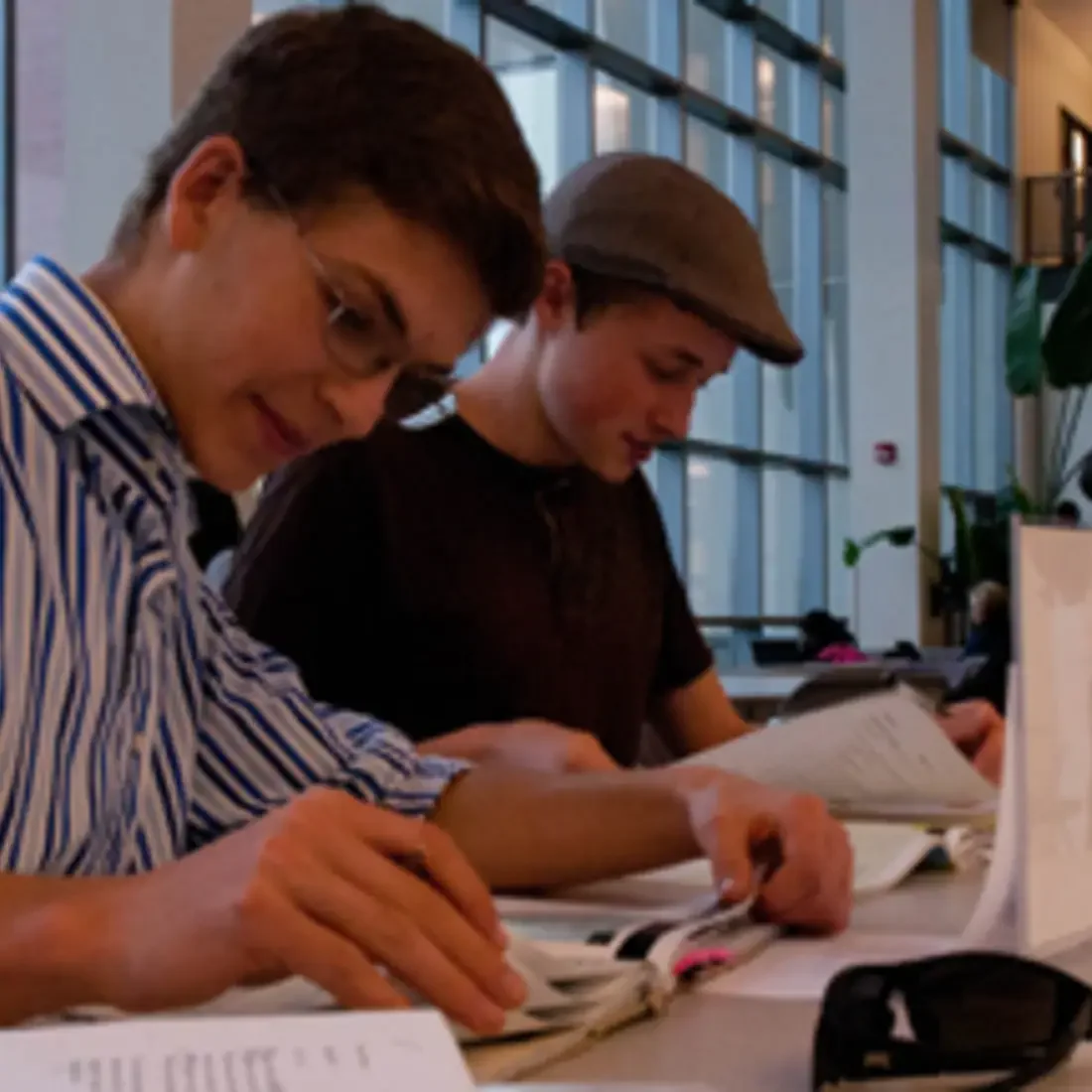Students in classroom
