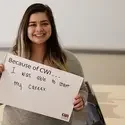 2018 graduate, Audrey C.