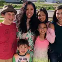 CWI student, Tehani Schnupp, and her five kids