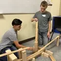 Students participating in the Stem Out! event Nov. 2