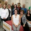 Faculty and students from the CWI Nursing program
