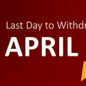 Last day to withdraw for Spring 2018 semester is April 6. 
