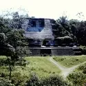 Ancient  Maya building