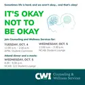 It's Okay Not to be Okay