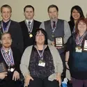 Group of BPA members with awards