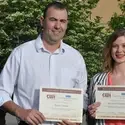 Shane Turner (left) and Katreece Hattaway (right)