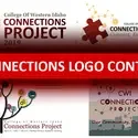 Connections Logo Contest headline with previous year's logos in the background