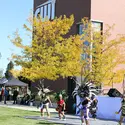 Event in front of the Nampa Campus Academic Building