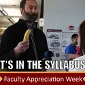 Faculty appreciation week