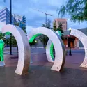 "Grove Street Illuminated and Boise Canal" by Amy Westover