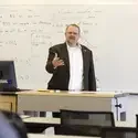 Charles Dickinson, associate professor of Sociology 