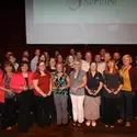 WI recognized employees for achieving five years of service at the College
