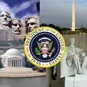 Collage of US landmarks