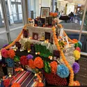 Dia de los Muertos display at NCAB