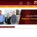 Screen shot of the new PageUp Careers at CWI page on the CWI Website