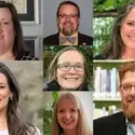 Seven College of Western Idaho (CWI) faculty members who now hold the faculty rank title of full Professor. 