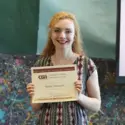 Presidents Writing Award winner 2017