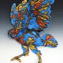 Ceramic art by Kelly Cox