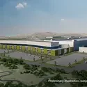 Preliminary illustration of Micron's new facility in Boise, Idaho