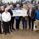Bank of Idaho check presentation to CWI Foundation