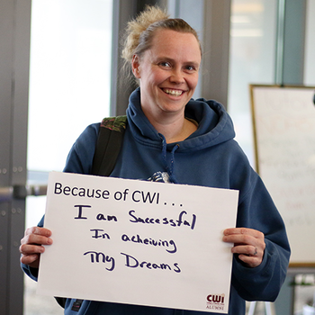 2018 graduate, Erin T.