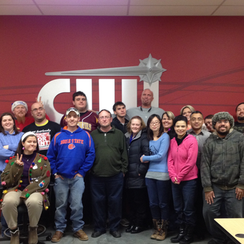 UROC students at Harvest dinner