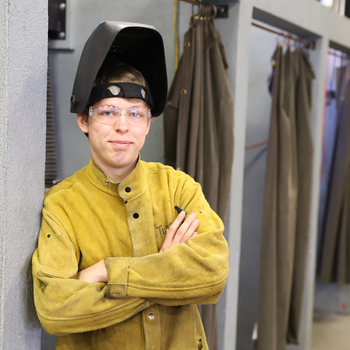 Idaho Job Corps welding student, Ben Still 