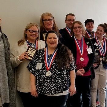 Business Professionals of America students competed in state competition March 3.