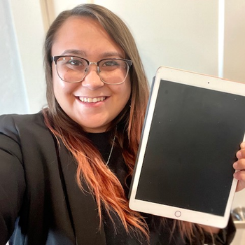 Justina Sexton was selected by classmates to be the Executive Producer for the COMM 261 project.