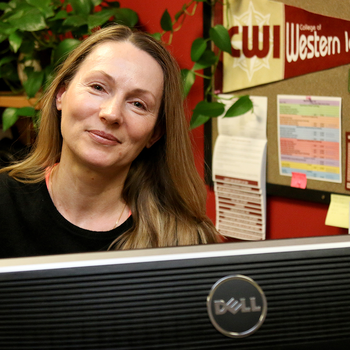 Vita Mobley, College of Western Idaho's Staff of the Month for December 2019