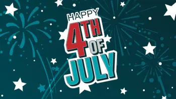Happy 4th of July graphic