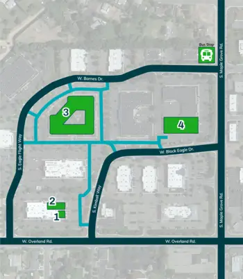Ada County Center Map