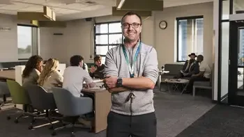 Faculty in classroom