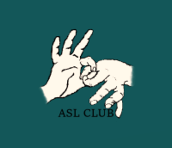 ASL Club drawing of hands
