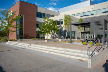 View of the Nampa Campus Academic Building.