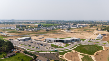 Aerial view of Agricultural Science Complex