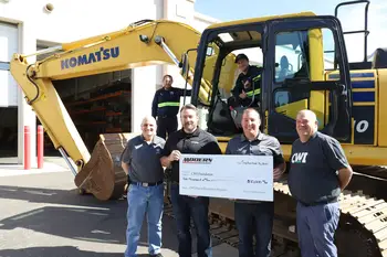 Modern Machinery donates $10,000 to empower students in CWI's Heavy Equipment Technician program.