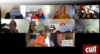 CWI Advising Team Zoom Meeting