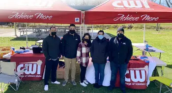 CWI Admissions team at Lakeview Park