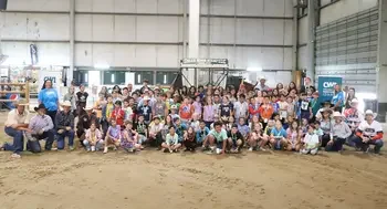 Group shot of the campers